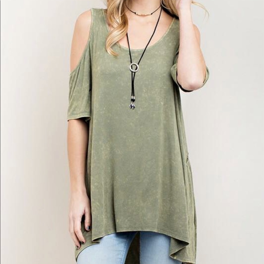 Olive Green Cold should top